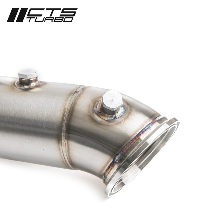 CTS TURBO | 4.5″ CATLESS DOWNPIPE - BMW B58 M140i/M240i/340i/440i/540i/740i RWD & XDRIVE CTS Turbo Downpipes