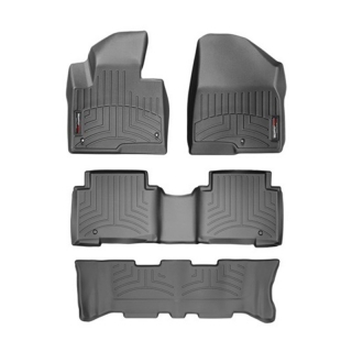 WeatherTech | FloorLiner Kit (1st, 2nd & 3rd Row) - Santa Fe XL 13-19 WeatherTech Floor Mats