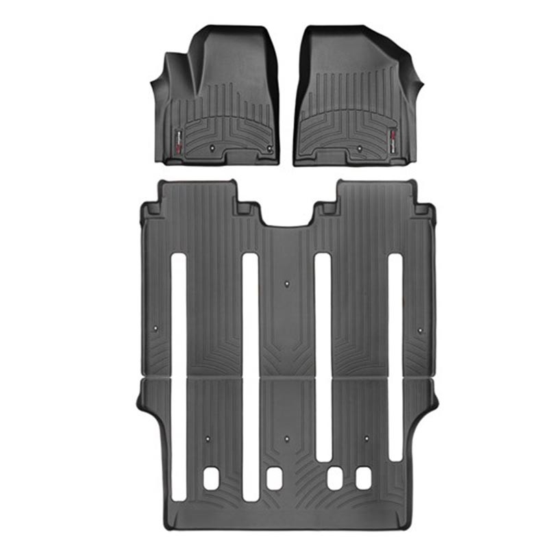 WeatherTech | FloorLiner Kit (Front & Rear) (7 passengers) - Kia Sedona 15-21 WeatherTech Floor Mats