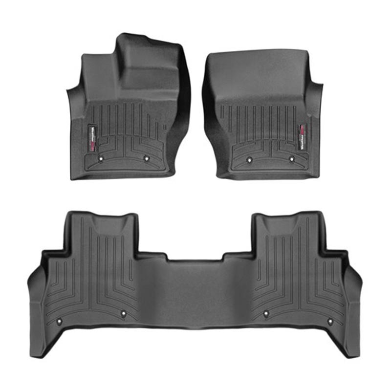 WeatherTech | Front & 2nd Row FloorLiner Kit - Land Rover Discovery 17-21 WeatherTech Floor Mats