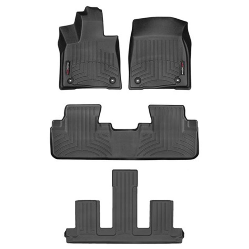 WeatherTech | Ensemble Tapis (Les 3 Rangees) - Lexus RX L 2018-2021 WeatherTech Tapis Protecteur