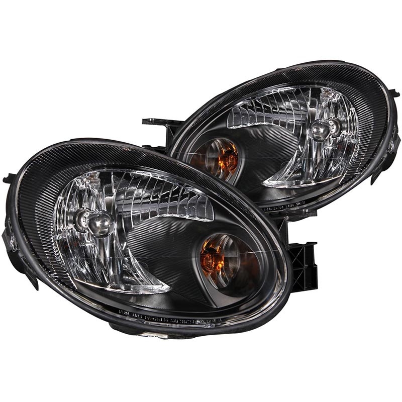 ANZO | Crystal Headlights Noir - Neon 2.0L / 2.4T 2003-2005 Anzo USA Headlights