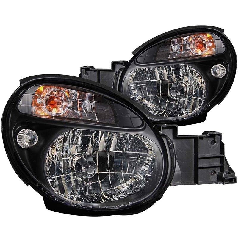 ANZO | Crystal Headlights Noir - Impreza 2.5L 2002-2003 Anzo USA Headlights