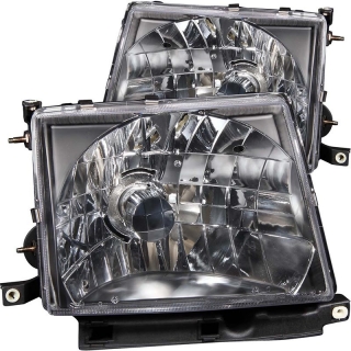 ANZO | Crystal Headlights Noir - Tacoma 2.4L / 2.7L / 3.4L 1997-2000 Anzo USA Headlights