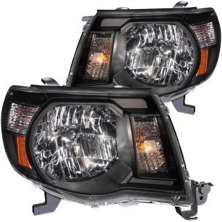 ANZO | Crystal Headlights Black - TOYOTA TACOMA Anzo USA Headlights