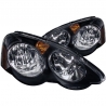 ANZO | Crystal Headlights Noir - RSX 2.0L 2002-2004 Anzo USA Headlights