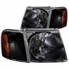 ANZO | Crystal Headlights Noir - Explorer Sport Trac 4.0L 2001-2005 Anzo USA Headlights