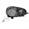 ANZO | Projector Headlights w/ Halo Black (SMD LED) - GTI / Jetta / Rabbit 2006-2009 (w/o HID bulbs) Anzo USA Phares avant