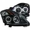 ANZO | Projector Headlights w/ Halo Black (SMD LED) - NISSAN ALTIMA Anzo USA Éclairage