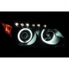 ANZO | Projector Headlights w/ Halo Black (SMD LED) - SCION TC Anzo USA Éclairage