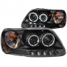 ANZO | Projector Headlights w/ Halo Black (SMD LED) - F150 / EXPEDITION Anzo USA Éclairage