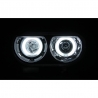 ANZO | Projector Headlights Noir avec Halo (SMD LED) (HID Comp) - DODGE CHALLENGER Anzo USA Éclairage