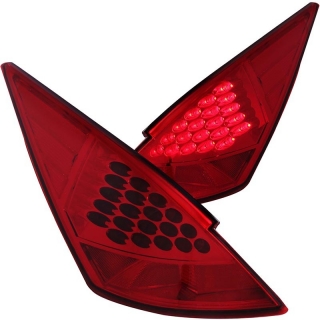 ANZO | LED Taillights Red - NISSAN 350Z Anzo USA Éclairage