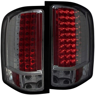 ANZO | LED Taillights Smoke - Silverado 1500 / 2500 HD / Classic / 3500 HD 2007-2014 Anzo USA Lighting