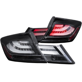 ANZO | LED Taillights Noir - Civic 1.5L / 1.8L / 2.4L 2013-2015 Anzo USA Lighting