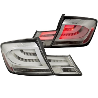 ANZO | LED Taillights Chrome - Civic 1.5L / 1.8L / 2.4L 2013-2015 Anzo USA Lighting