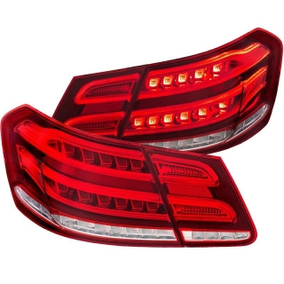 ANZO | LED Taillights Red / Clear - MERCEDES BENZ E CLASS W212 Anzo USA Éclairage