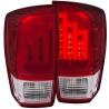 ANZO | LED Taillights Red / Clear - TOYOTA TACOMA Anzo USA Éclairage