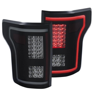 ANZO | LED Taillights Smoke - FORD F150 Anzo USA Tail Lights