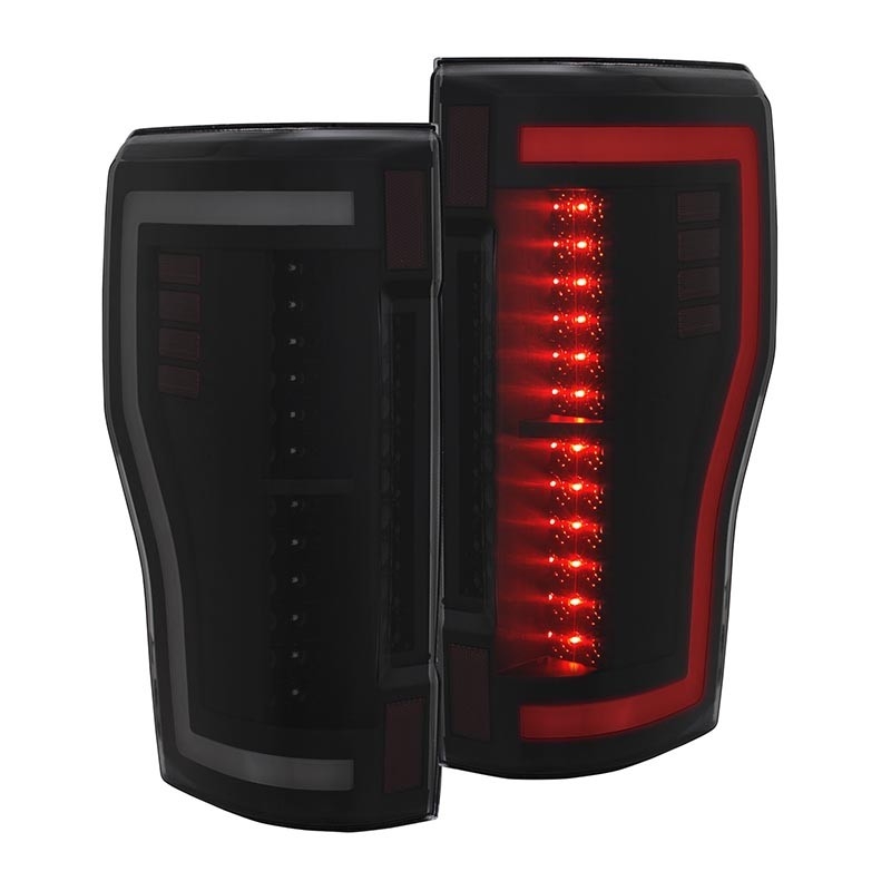 ANZO | LED Taillights Smoke - FORD F250/350/450 Anzo USA Éclairage