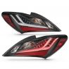 ANZO | LED Tail Lights Smoke - Genesis Coupe 2.0T / 3.8L 2010-2016 Anzo USA Lighting