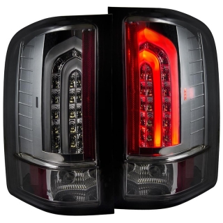 ANZO | LED Taillights Smoke - Silverado 1500 / 2500 HD / Classic / 3500 HD 2007-2014 Anzo USA Lighting