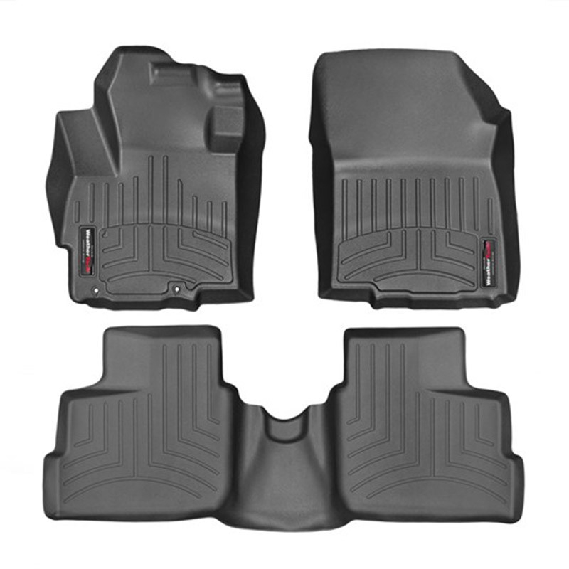 WeatherTech | Tapis Avant & Arr. - Mitsubishi Mirage 2014-2021 (Sauf 2016) WeatherTech Tapis Protecteur
