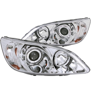 ANZO | Projector Headlights Chrome w/ Halo - HONDA CIVIC Anzo USA Éclairage