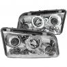 ANZO | Projector Headlights Chrome w/ Halo - Charger 2006-2010 Anzo USA Lighting