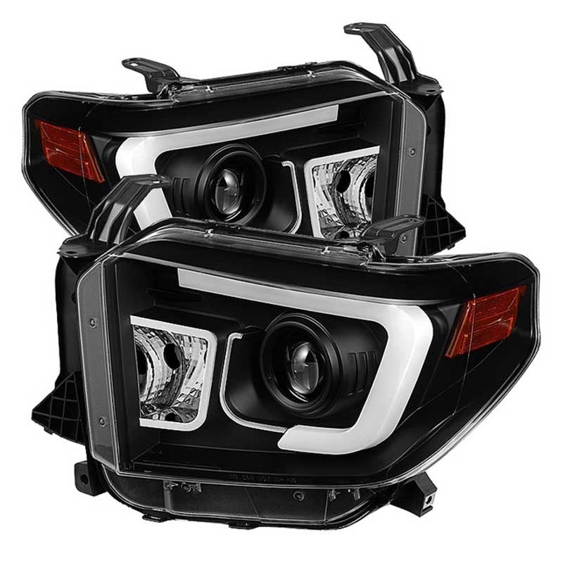 Spyder | Projector Headlights - Light Bar DRL - Black SPYDER Headlights