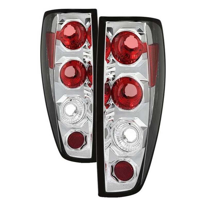 Spyder | Tail Lights - Euro Style - Chrome SPYDER Euro Tail Lights