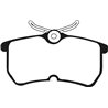 EBC Brakes | Greenstuff 2000 Series Sport Brake Pads - Rear - Fiesta / Focus 2000-2019 EBC Brakes Brake Pads