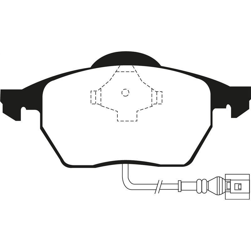EBC Brakes | Greenstuff 2000 Series Sport Brake Pads - Front EBC Brakes Brake Pads