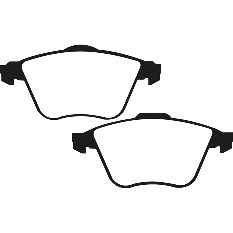 EBC Brakes | Greenstuff 2000 Series Sport Brake Pads - Front EBC Brakes Brake Pads