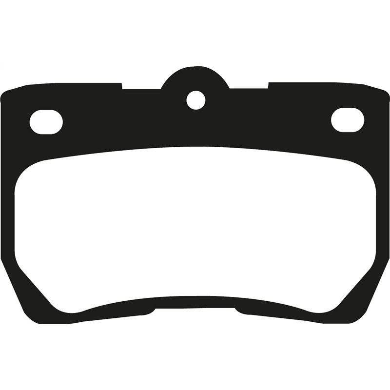 EBC Brakes | Greenstuff 2000 Series Sport Brake Pads - Rear - Lexus 2006-2022 EBC Brakes Brake Pads