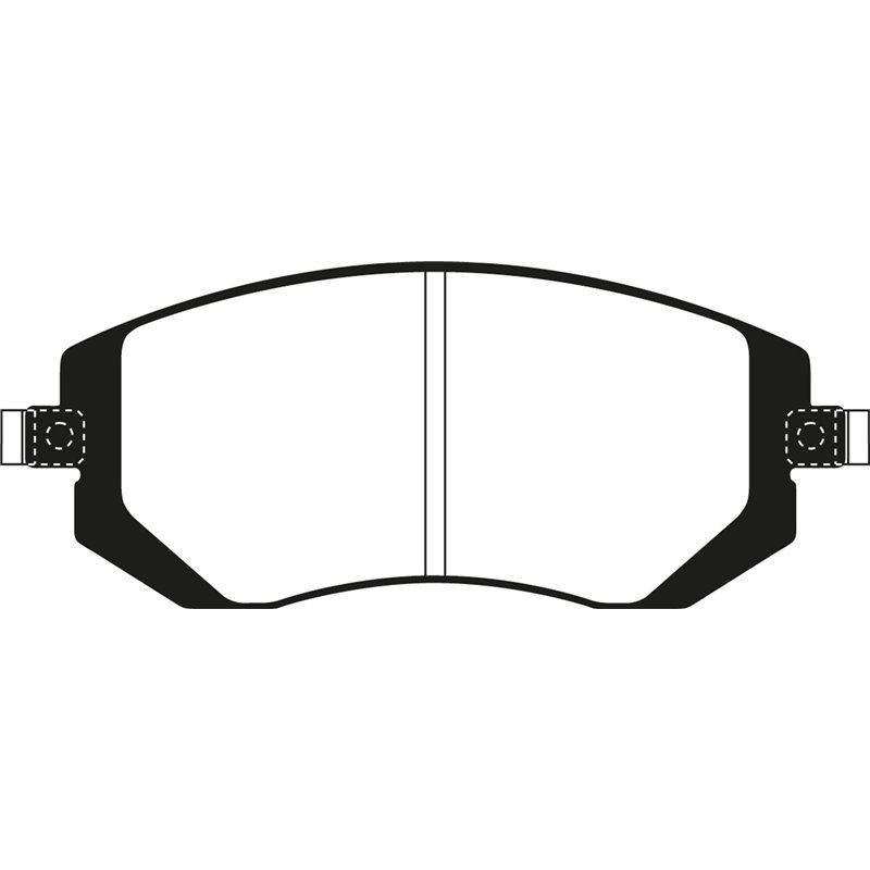 EBC Brakes | Greenstuff 2000 Series Sport Brake Pads - Front EBC Brakes Brake Pads