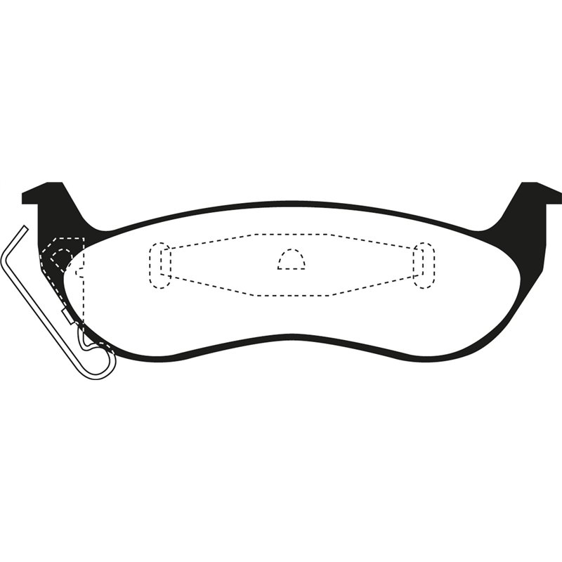 EBC Brakes | Greenstuff 2000 Series Sport Brake Pads - Rear EBC Brakes Brake Pads