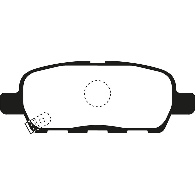 EBC Brakes | Greenstuff 2000 Series Sport Brake Pads - Rear - Infiniti / Nissan 2007-2022 EBC Brakes Brake Pads