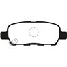 EBC Brakes | Greenstuff 2000 Series Sport Brake Pads - Rear - Infiniti / Nissan 2007-2022 EBC Brakes Brake Pads