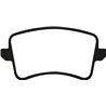 EBC Brakes | Greenstuff 2000 Series Sport Brake Pads - Rear EBC Brakes Brake Pads