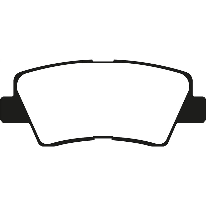 EBC Brakes | Greenstuff 2000 Series Sport Brake Pads - Rear EBC Brakes Brake Pads