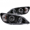 ANZO | Projector Headlights w/ Halo Black - Civic 1.3L / 1.7L / 2.0L 2004-2005 Anzo USA Lighting