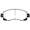 EBC Brakes | Greenstuff 2000 Series Sport Brake Pads - Front - Subaru 2017-2022 EBC Brakes Brake Pads