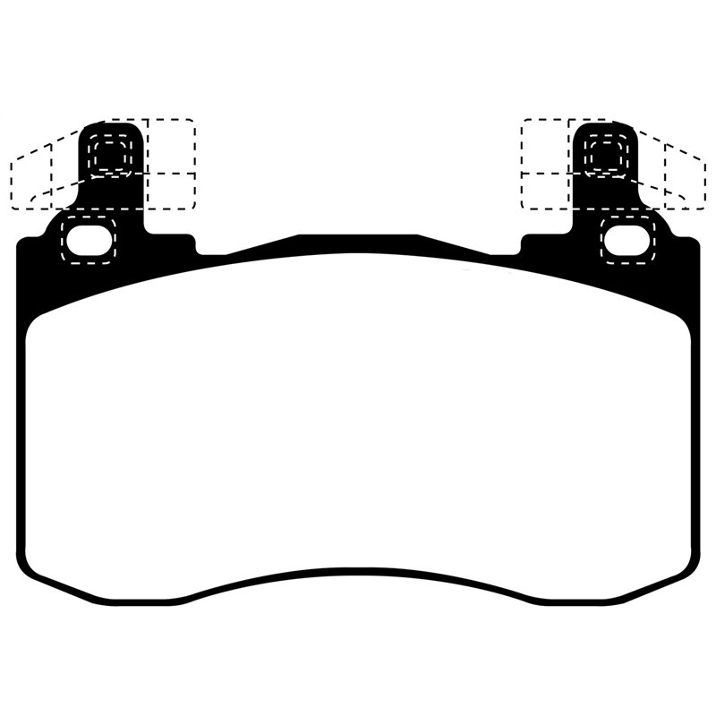 EBC Brakes | Greenstuff 2000 Series Sport Brake Pads - Front - G70 / Stinger 2.0T / 3.3T 2018-2022 EBC Brakes Brake Pads