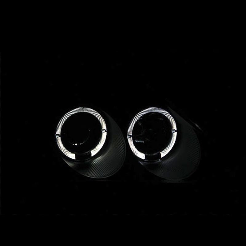 ANZO | Projector Headlights w/ Halo Black - HONDA CIVIC Anzo USA Éclairage