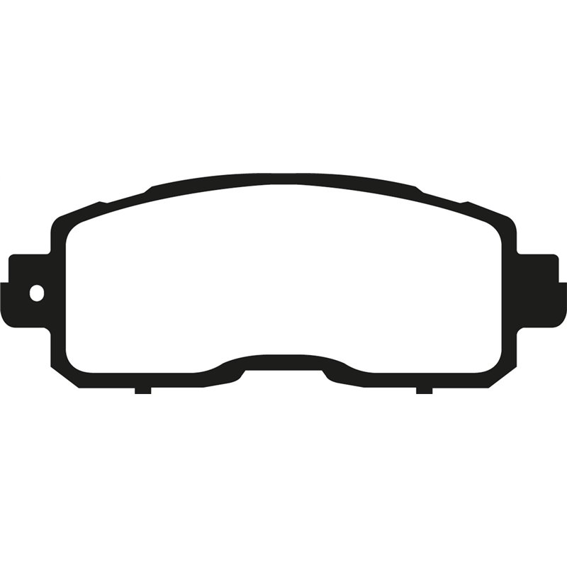 EBC Brakes | Greenstuff 2000 Series Sport Brake Pads - Front - Altima / LEAF 2013-2022 EBC Brakes Brake Pads