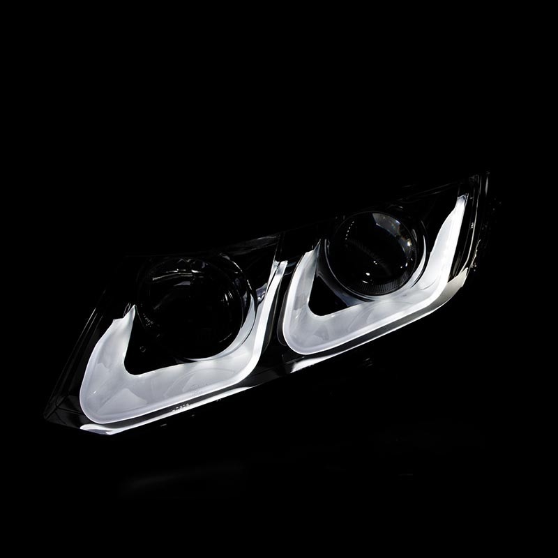 ANZO | Projector Headlights w/ U-Bar Noir - HONDA CIVIC Anzo USA Éclairage