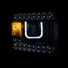 ANZO | Projector Headlights w/ U-Bar Noir - GMC SIERRA Anzo USA Éclairage