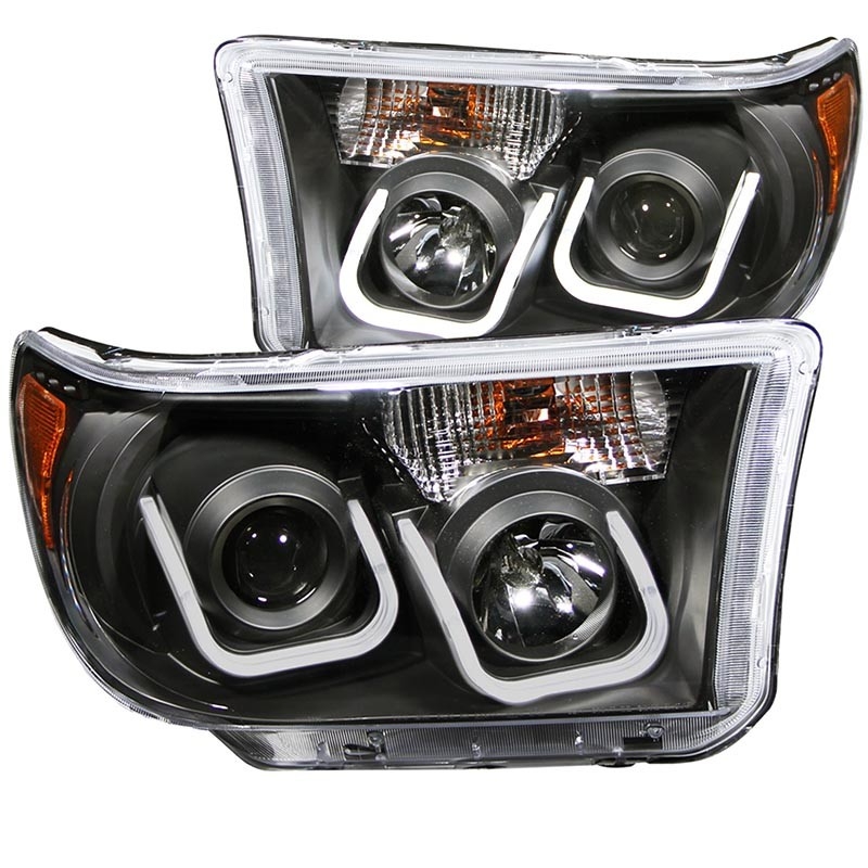 ANZO | Projector Headlights w/ U-Bar Noir - TOYOTA TUNDRA/SEQUOIA Anzo USA Éclairage