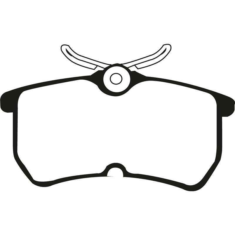 EBC Brakes | Redstuff 3000 Series Ceramic Low Dust Pads - Rear EBC Brakes Brake Pads